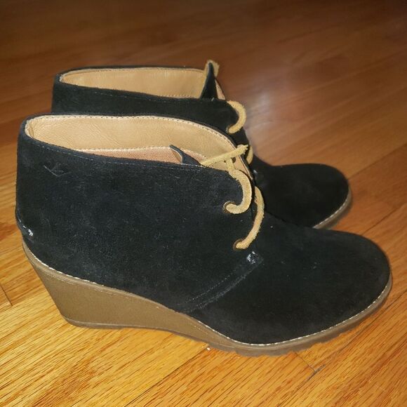 Sperry suede leather wedge booties - Picture 1 of 7